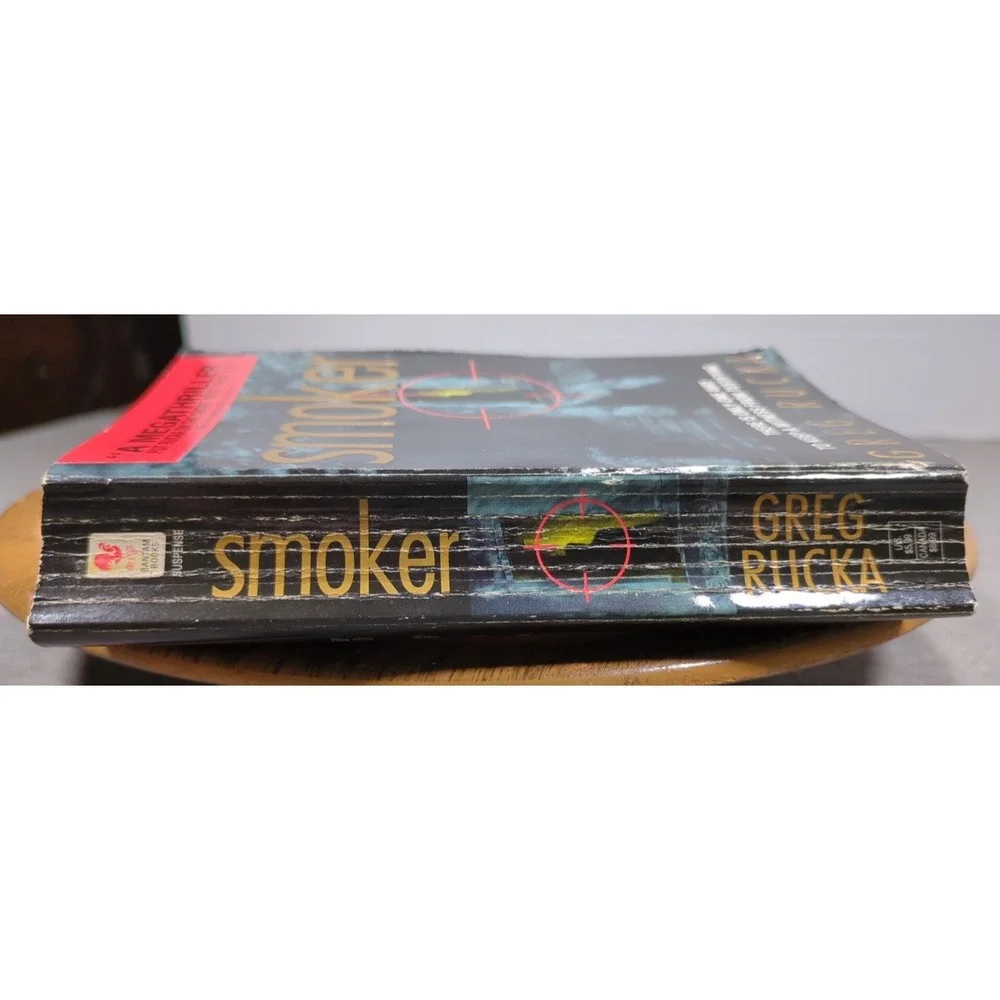 1999 Smoker Greg Rucka Atticus Kodiak 3 Vintage‎ Bantam Mass Market Paperback